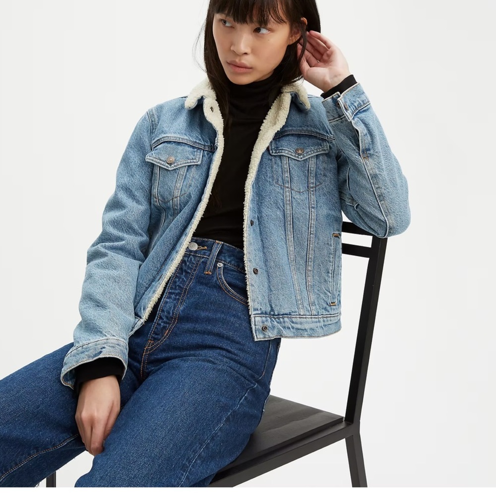 Levi’s Sherpa Lined Denim Jacket